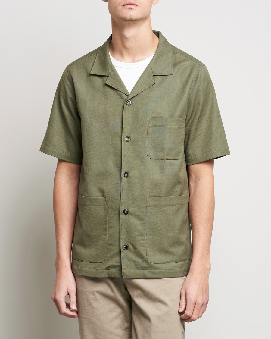 Herren | Hemden | Private White V.C. | 3 Pocket Cruiser Shirt Olive