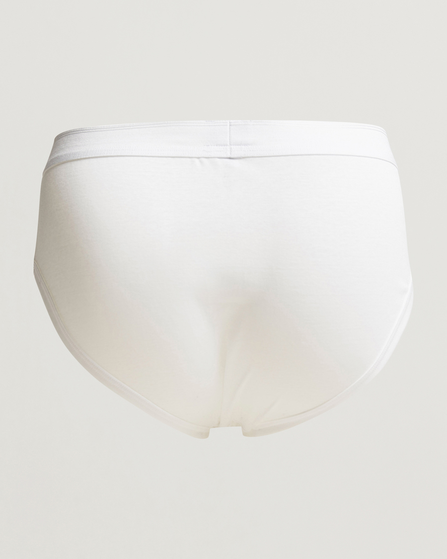 Herr |  | Zimmerli of Switzerland | Mercerized Cotton Briefs White