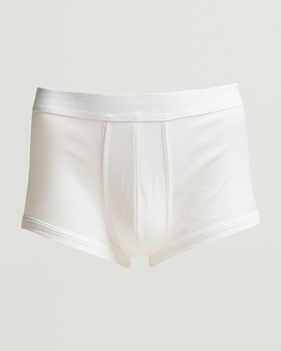 Herren | Unterwäsche | Zimmerli of Switzerland | Mercerized Cotton Boxer Briefs White