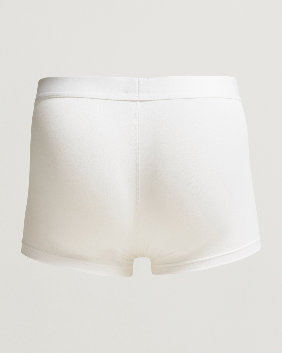 Herren | Unterhosen | Zimmerli of Switzerland | Micro Modal Boxer Briefs White