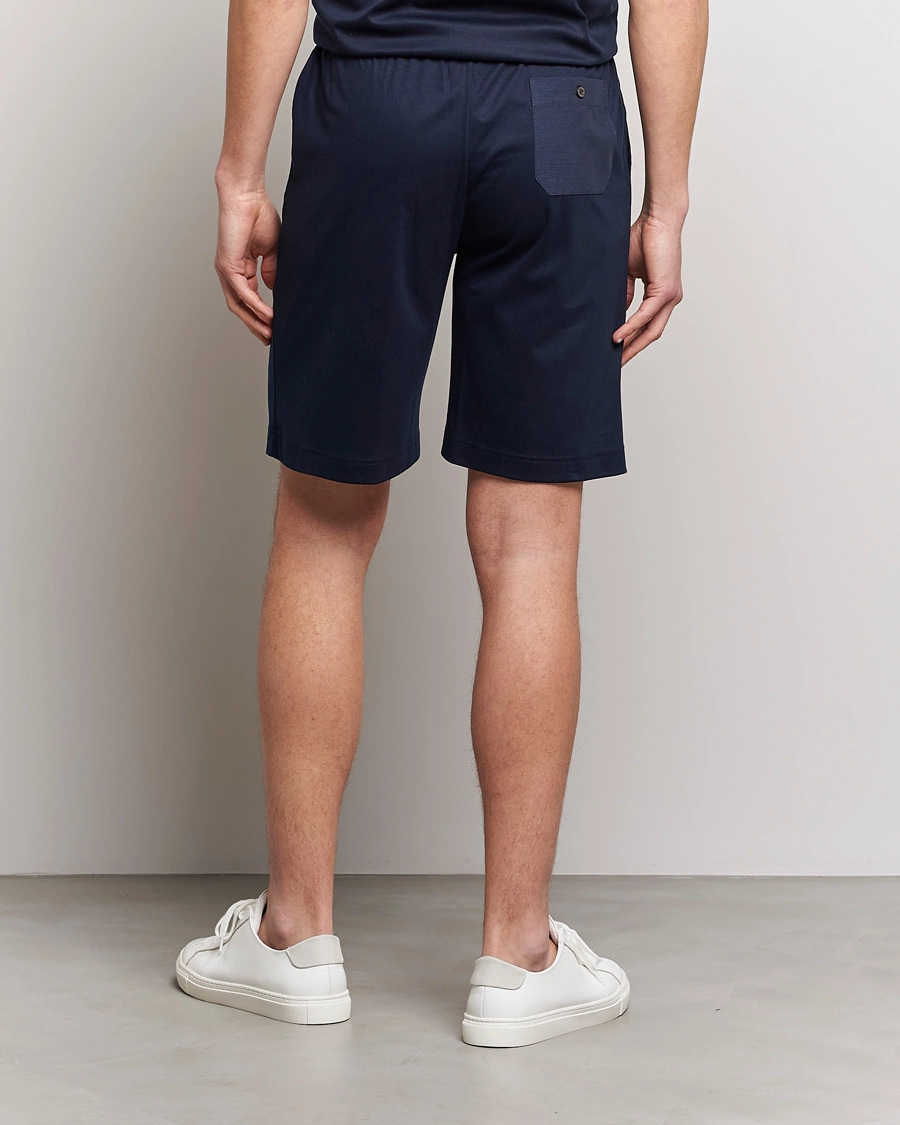 Herren | Schlafanzüge & Bademäntel | Zimmerli of Switzerland | Cotton/Modal Loungewear Shorts Midnight