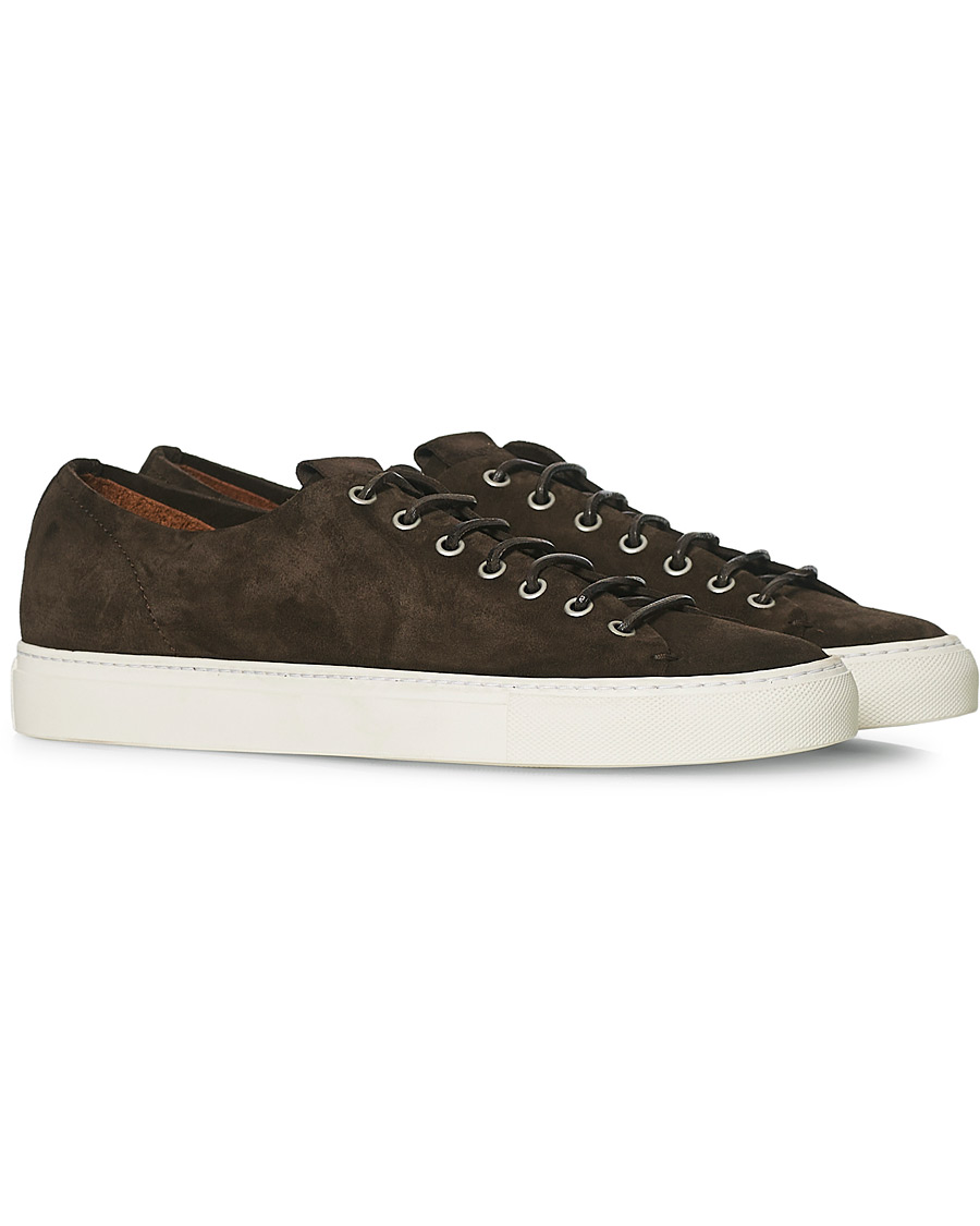 Herren | Buttero Suede Sneaker Dark Brown | Buttero | Suede Sneaker Dark Brown