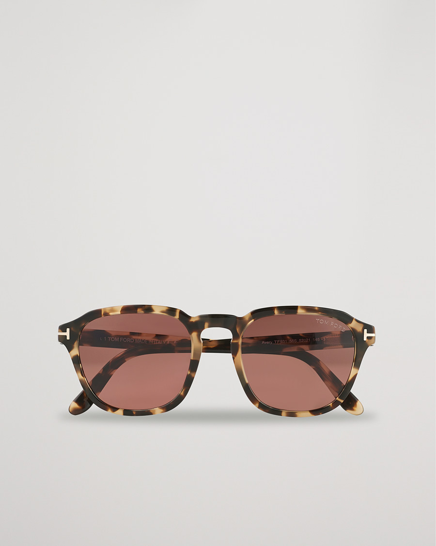 Herren | Tom Ford Avery Sunglasses Havana/Bordeaux | Tom Ford | Avery Sunglasses Havana/Bordeaux