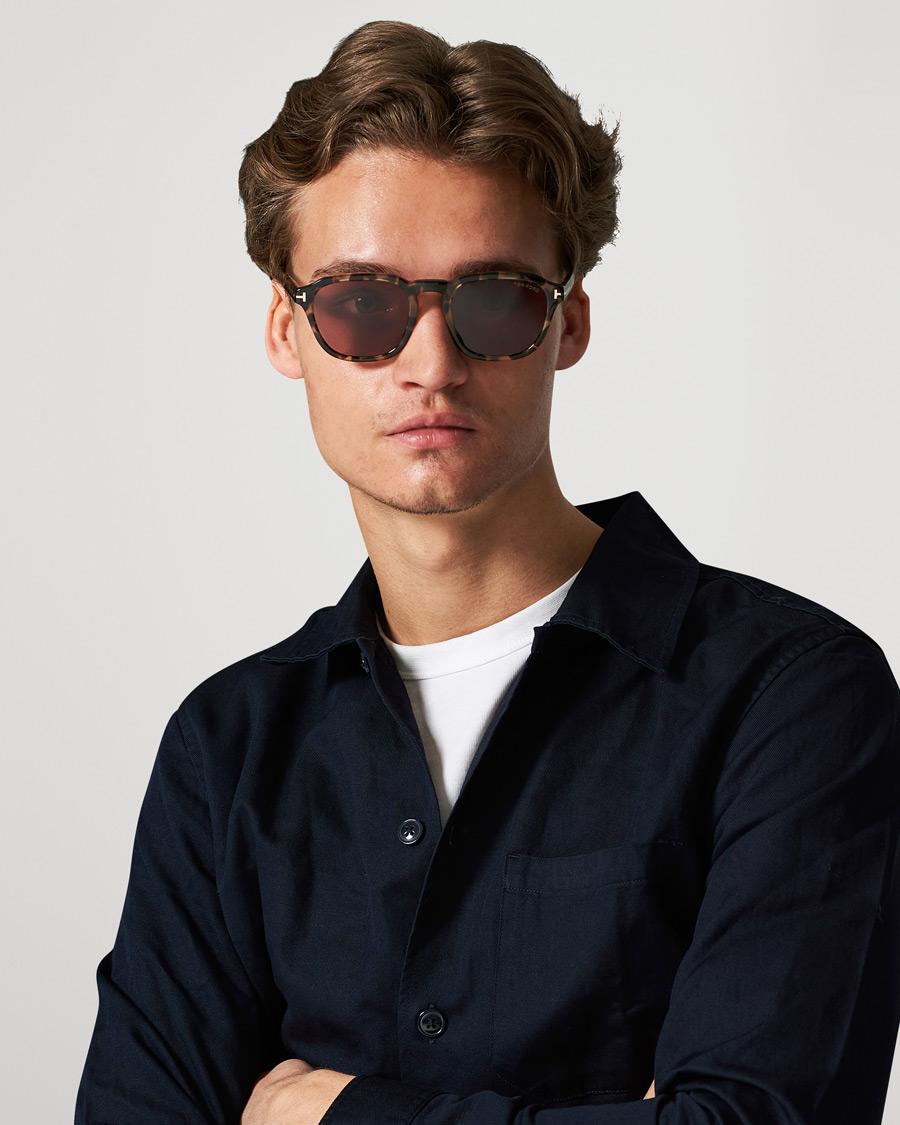 Herren | Tom Ford Avery Sunglasses Havana/Bordeaux | Tom Ford | Avery Sunglasses Havana/Bordeaux