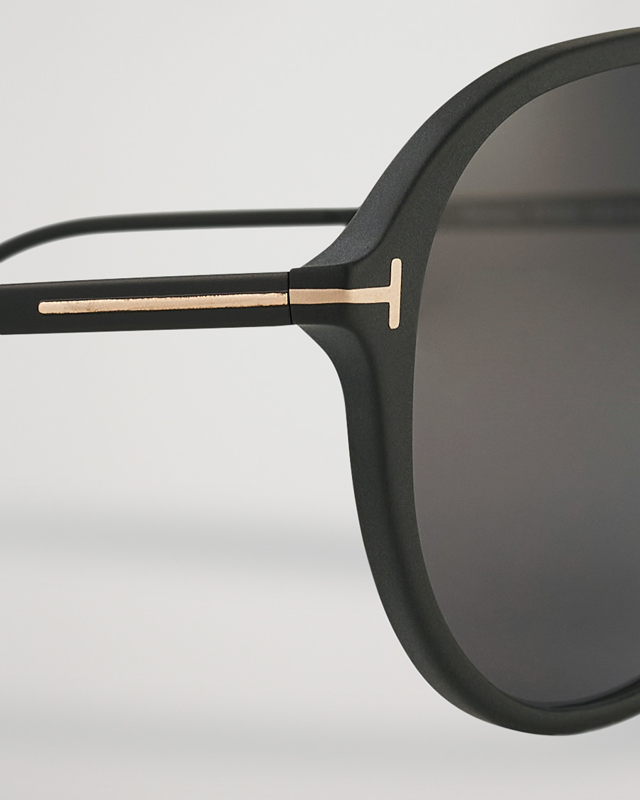 Herren | Tom Ford Samson Polarized Sunglasses Matte Black/Smoke | Tom Ford | Samson Polarized Sunglasses Matte Black/Smoke