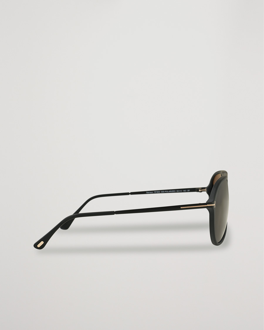 Herren | Tom Ford Samson Polarized Sunglasses Matte Black/Smoke | Tom Ford | Samson Polarized Sunglasses Matte Black/Smoke