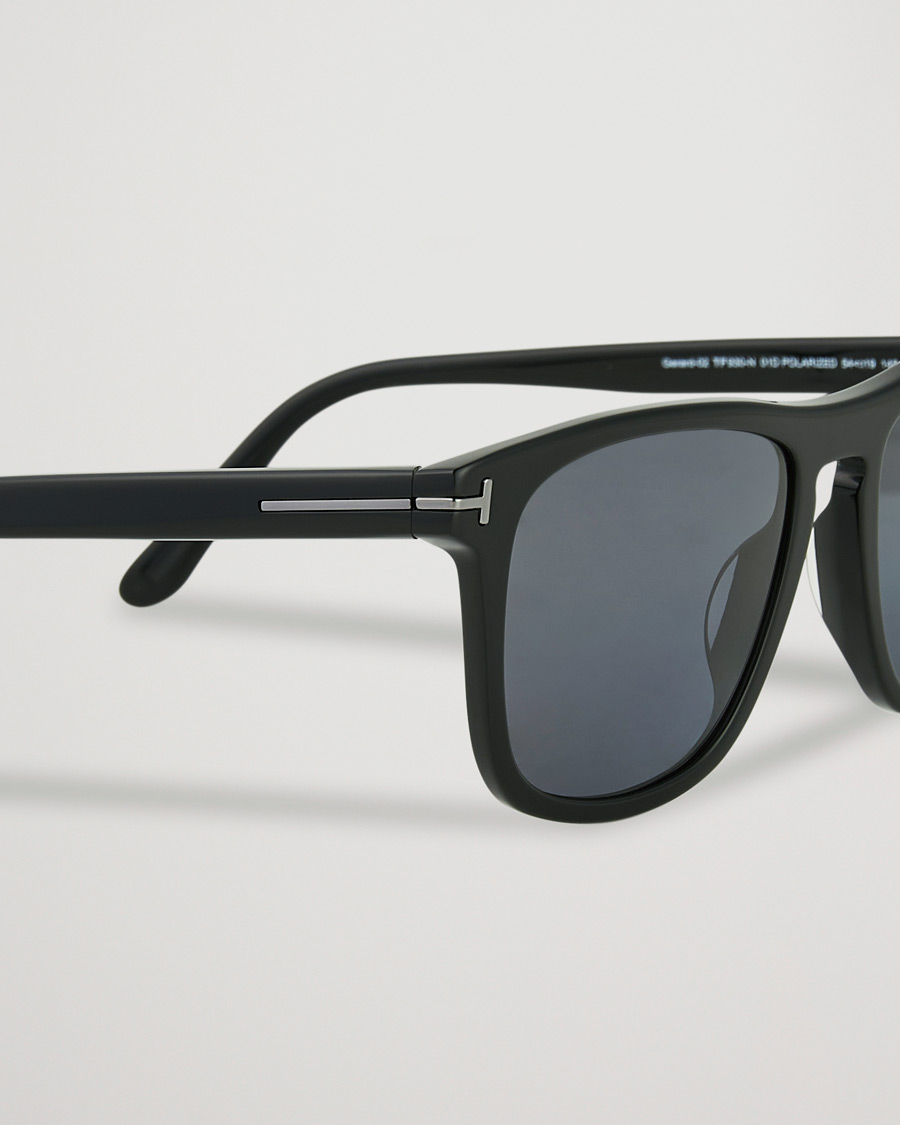 Herren | Sonnenbrillen | Tom Ford | Gerard Polarized Sunglasses Shiny Black/Smoke