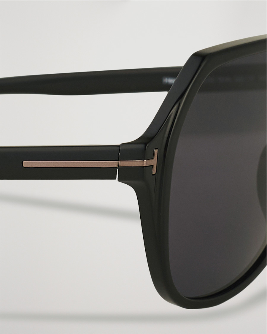 Herren | Tom Ford Hayes Sunglasses Shiny Black/Smoke | Tom Ford | Hayes Sunglasses Shiny Black/Smoke