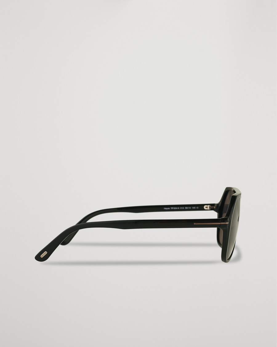 Herren | Tom Ford Hayes Sunglasses Shiny Black/Smoke | Tom Ford | Hayes Sunglasses Shiny Black/Smoke