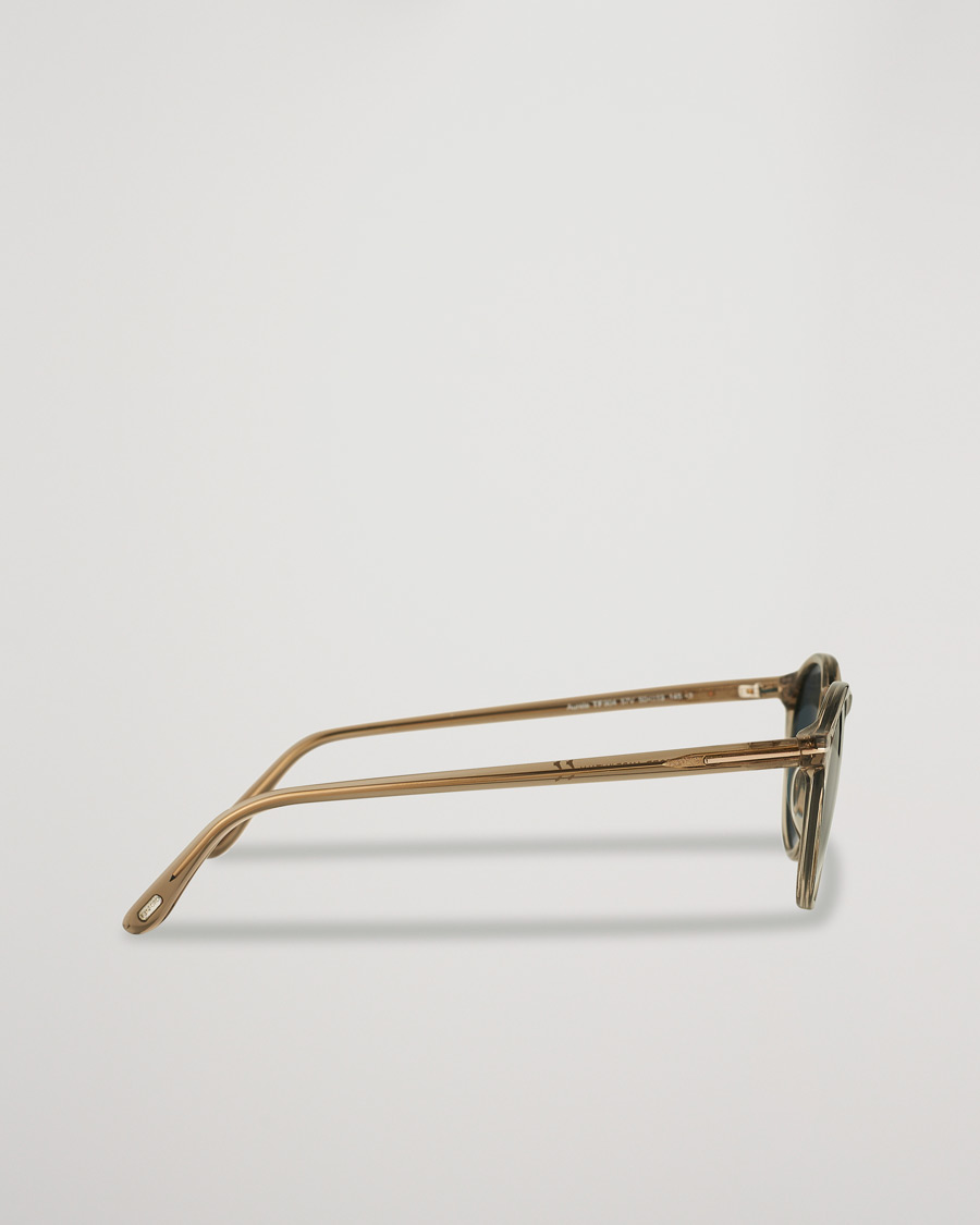 Herren | Sonnenbrillen | Tom Ford | Aurele Sunglasses Shiny Beige/Blue