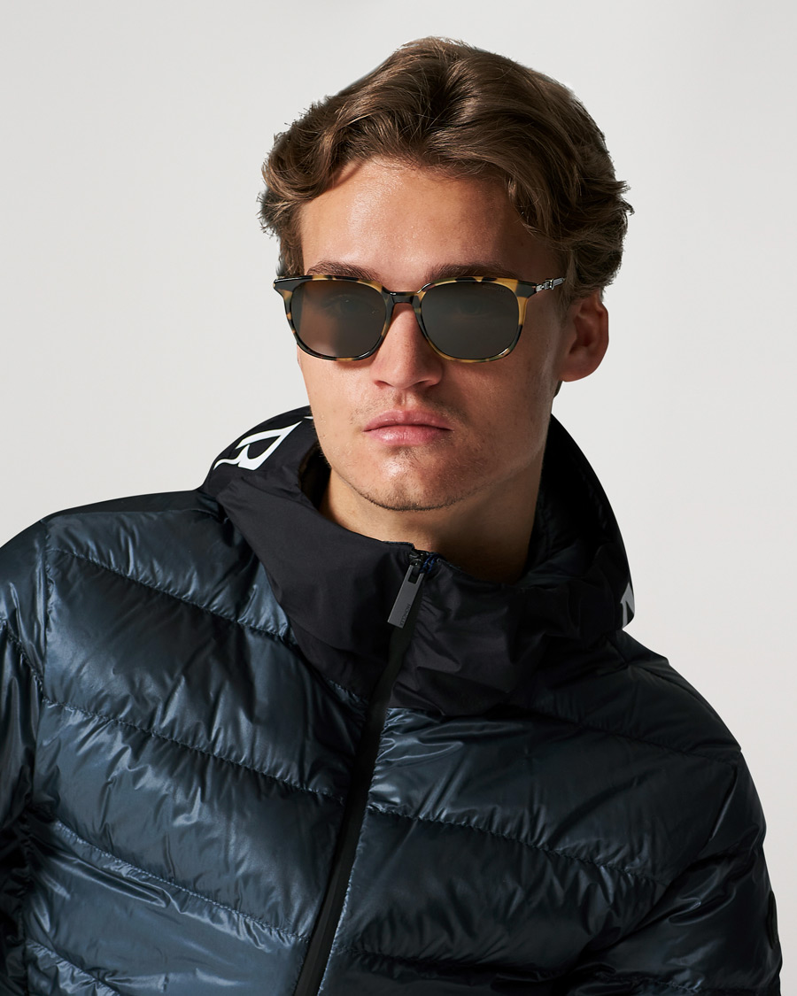 Herren | Moncler Lunettes ML0225 Sunglasses Coloured Havana/Roviex | Moncler Lunettes | ML0225 Sunglasses Coloured Havana/Roviex