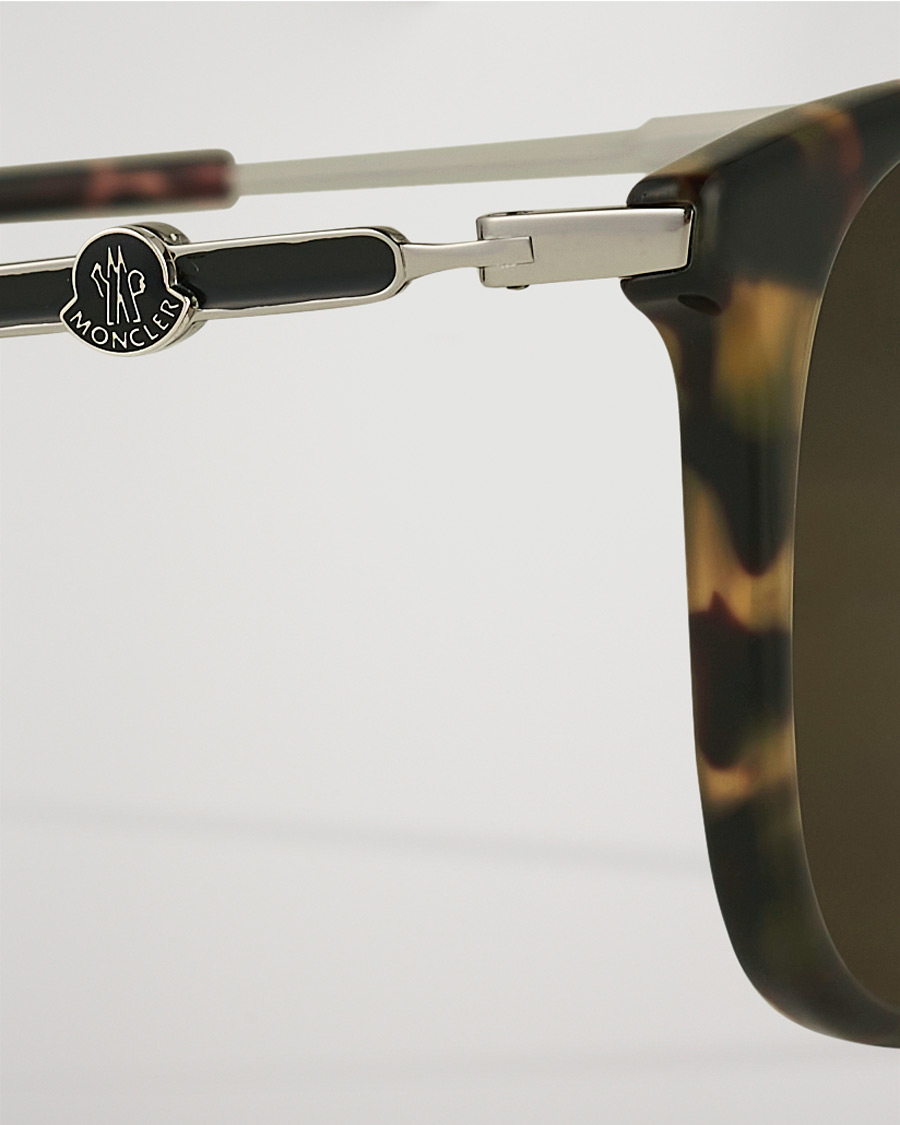 Herren | Moncler Lunettes ML0225 Sunglasses Coloured Havana/Roviex | Moncler Lunettes | ML0225 Sunglasses Coloured Havana/Roviex