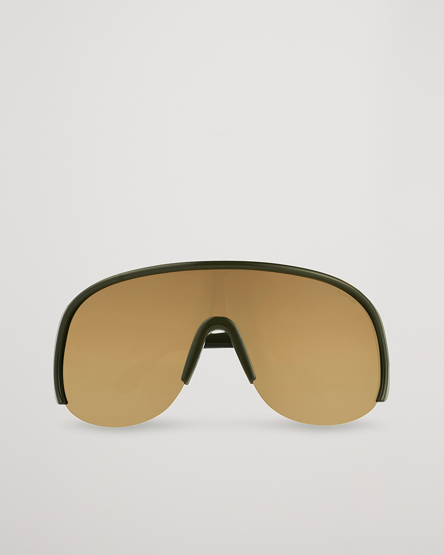 Herren | Sonnenbrillen | Moncler Lunettes | Phantom Sunglasses Shiny Dark Green/Brown
