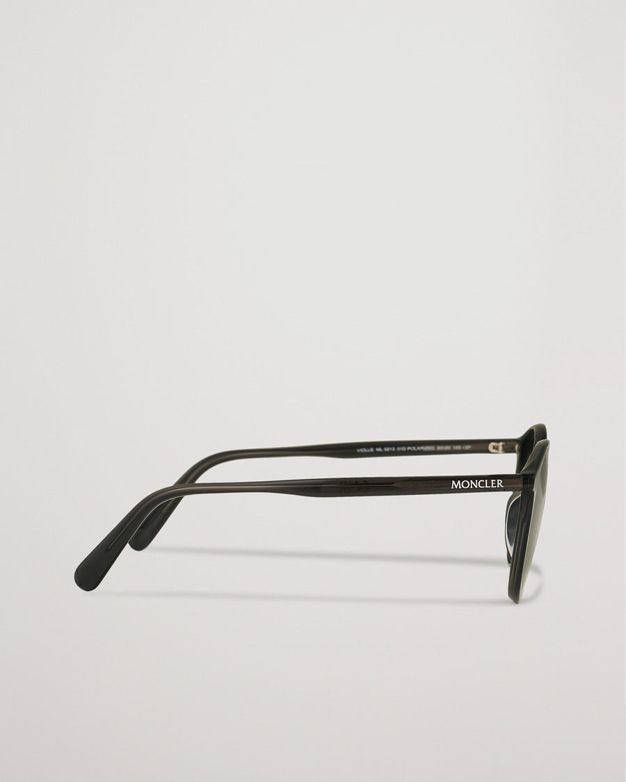 Herren | Moncler Lunettes Violle Polarized Sunglasses Shiny Black/Smoke | Moncler Lunettes | Violle Polarized Sunglasses Shiny Black/Smoke