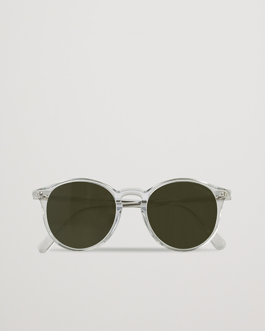 Herren | Moncler Lunettes Violle Polarized Sunglasses Crystal/Green Mirror | Moncler Lunettes | Violle Polarized Sunglasses Crystal/Green Mirror