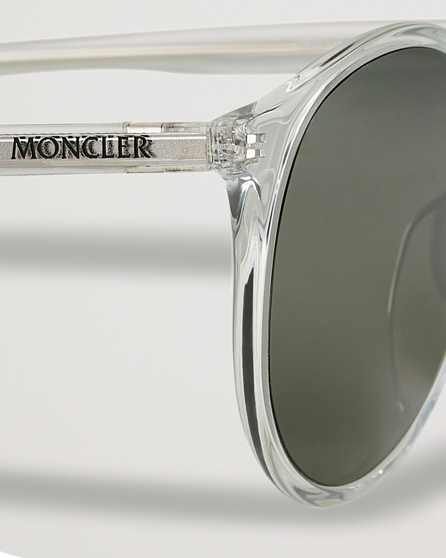 Herren | Moncler Lunettes Violle Polarized Sunglasses Crystal/Green Mirror | Moncler Lunettes | Violle Polarized Sunglasses Crystal/Green Mirror