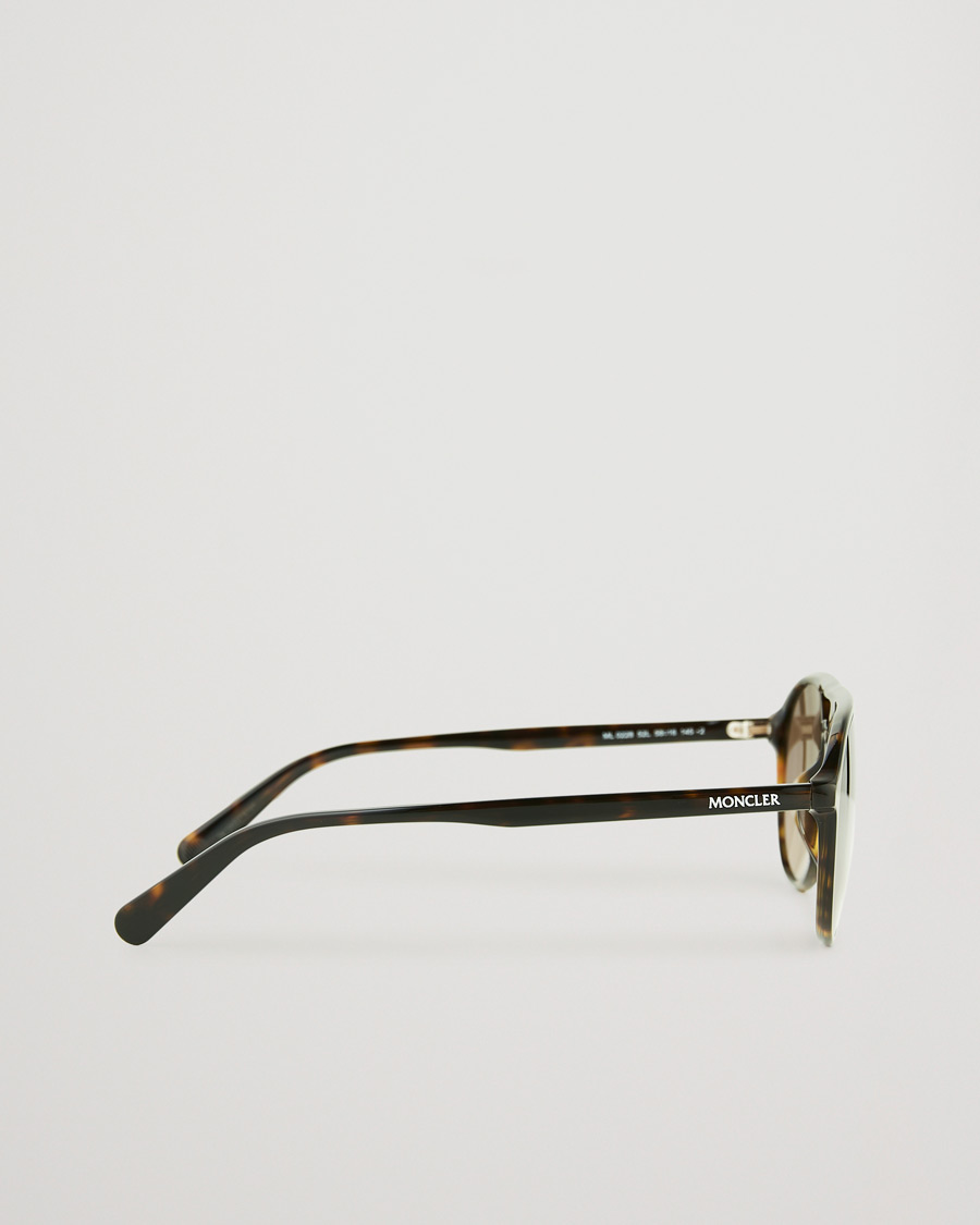 Herren | Moncler Lunettes ML0228 Sunglasses Dark Havana/Roviex | Moncler Lunettes | ML0228 Sunglasses Dark Havana/Roviex