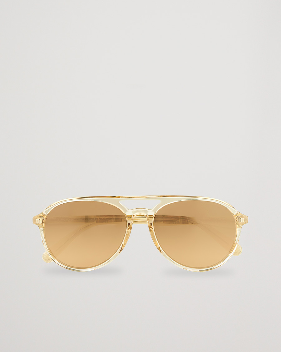 Herren |  | Moncler Lunettes | ML0228 Sunglasses Shiny Beige/Roviex