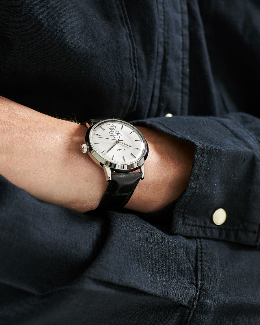 Herren | Timex | Timex | Marlin Automatic Snoopy Secret Agent 40mm Black