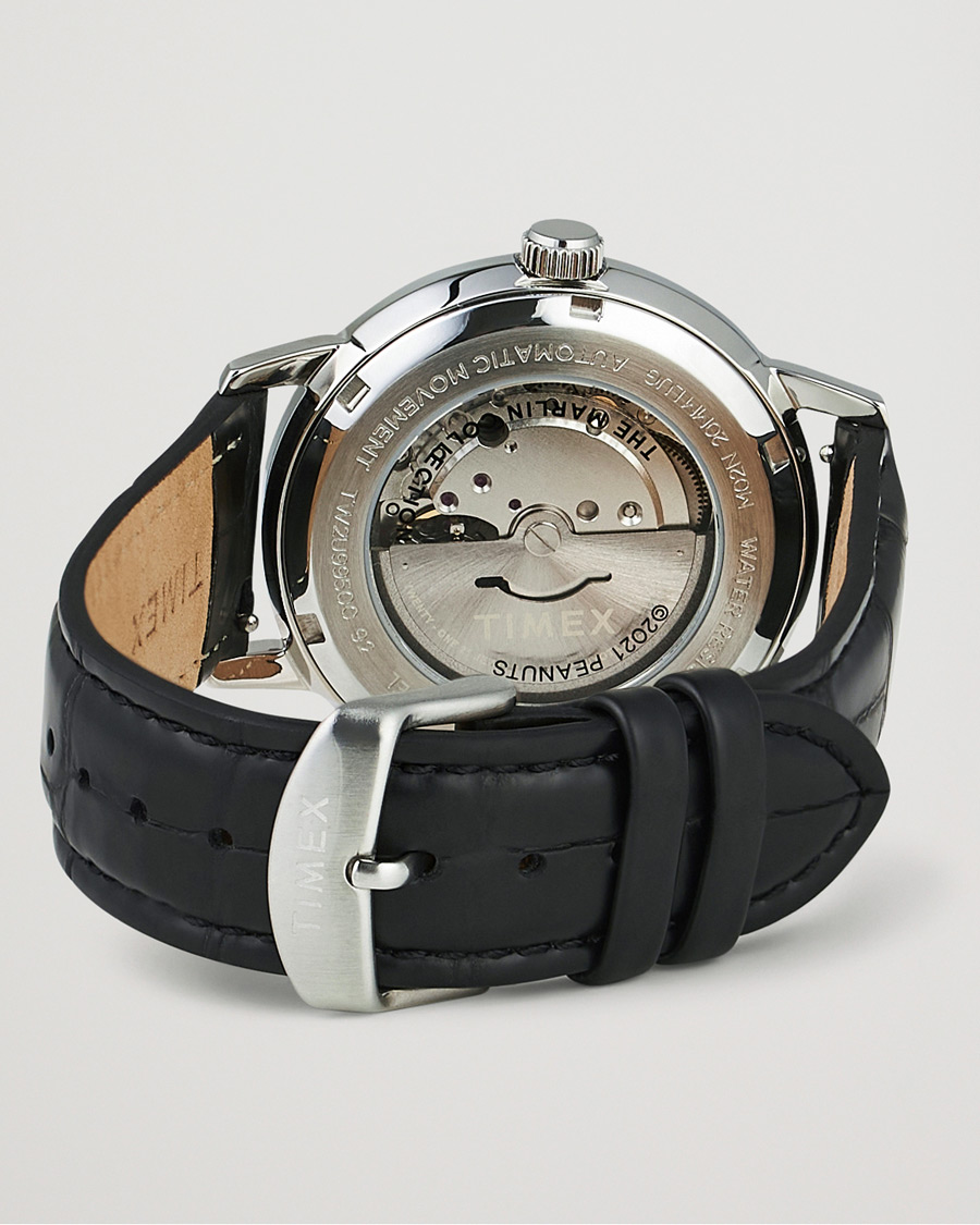 Herren | Timex Marlin Automatic Snoopy Secret Agent 40mm Black | Timex | Marlin Automatic Snoopy Secret Agent 40mm Black