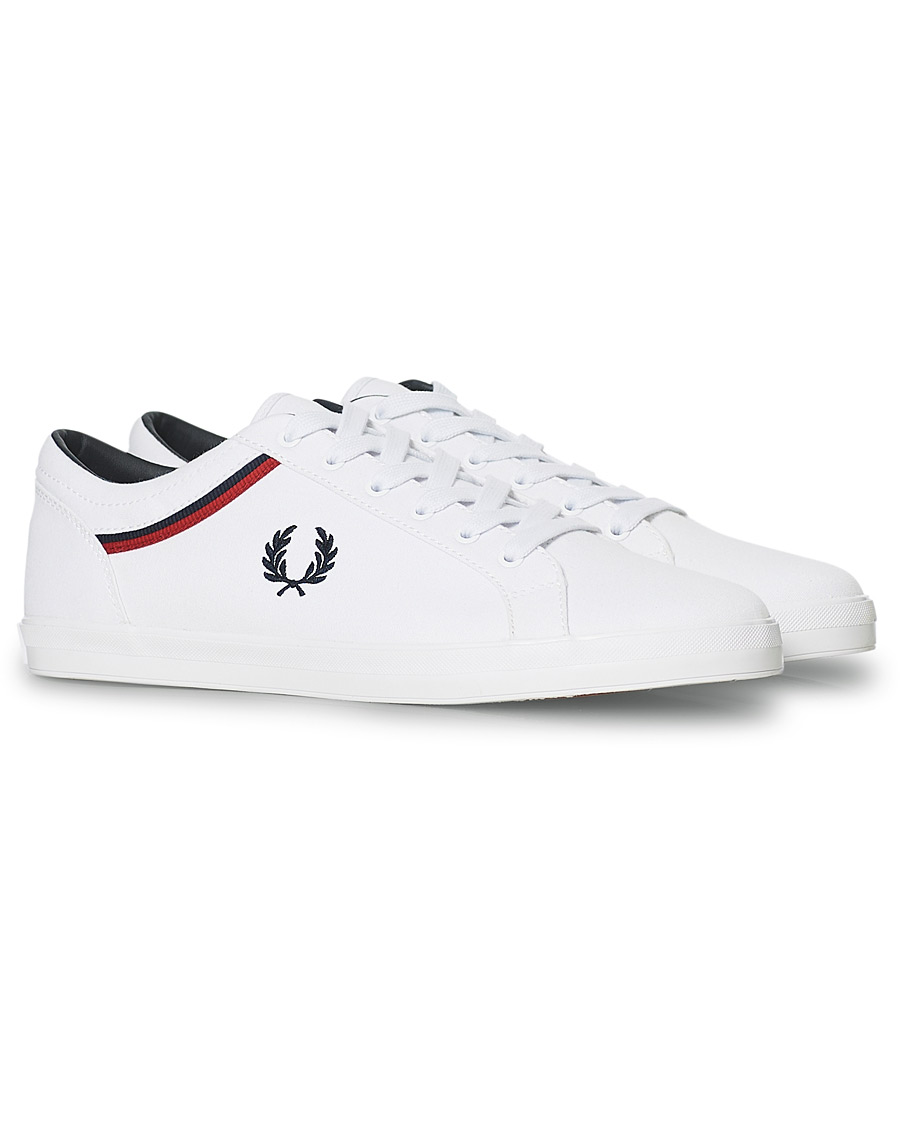 Herren | Fred Perry Basewill Twill White | Fred Perry | Basewill Twill White