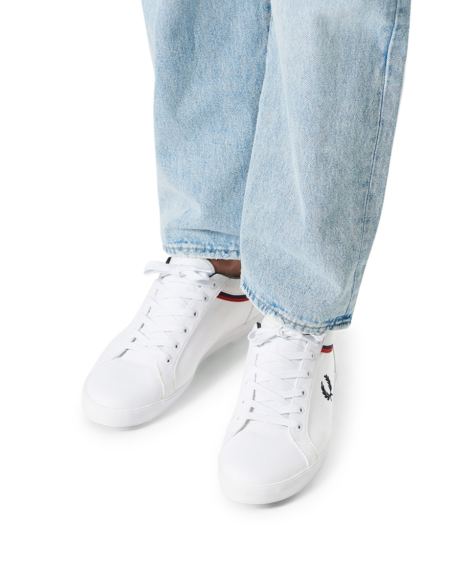 Herren | Fred Perry Basewill Twill White | Fred Perry | Basewill Twill White