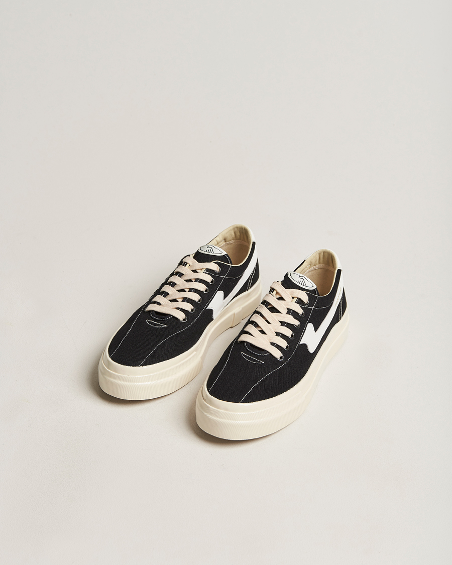 Herren | Stepney Workers Club | Stepney Workers Club | Dellow S-Strike Canvas Sneaker Black/White