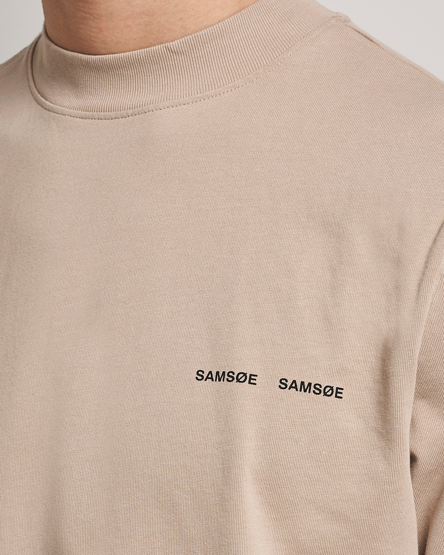 Herren | T-Shirts | Samsøe Samsøe | Norsbro Organic Cotton Tee Pure Cashmere
