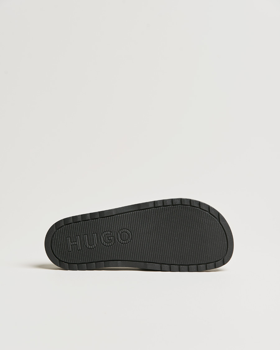 Herren | HUGO Match Logo Slides Black | HUGO | Match Logo Slides Black