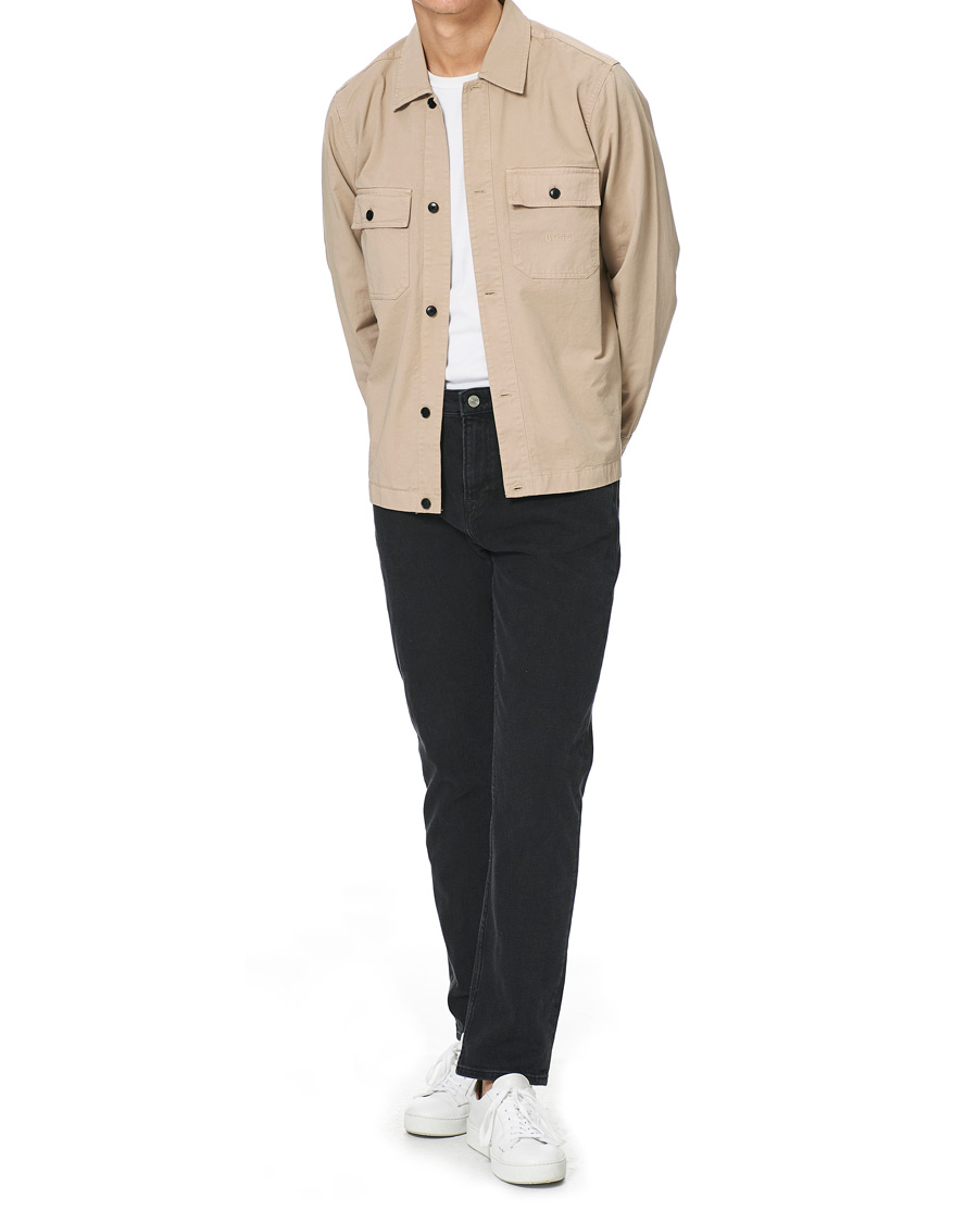 Herren | Hemden | BOSS ORANGE | BOSS Casual Lovvo Pocket Overshirt Light Beige