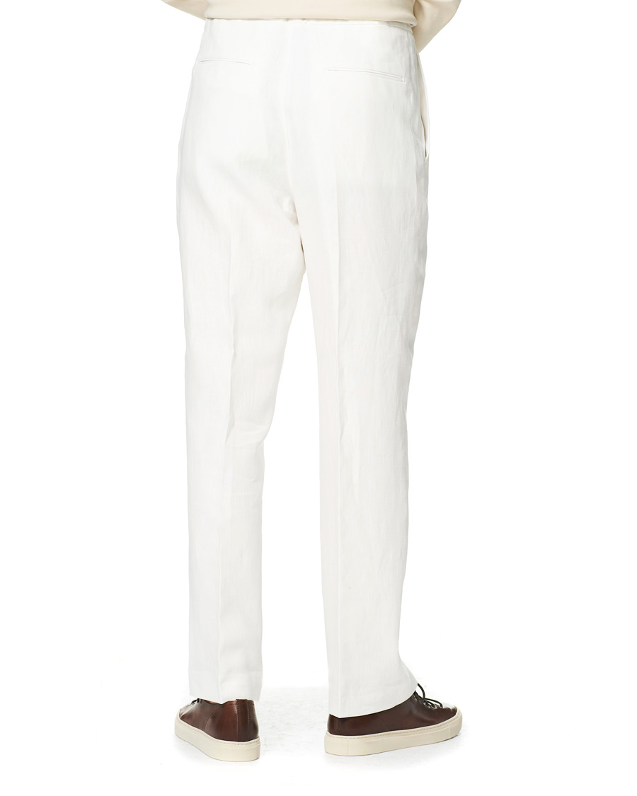 Herren | Hosen | Tiger of Sweden | Iscove Linen Pants White