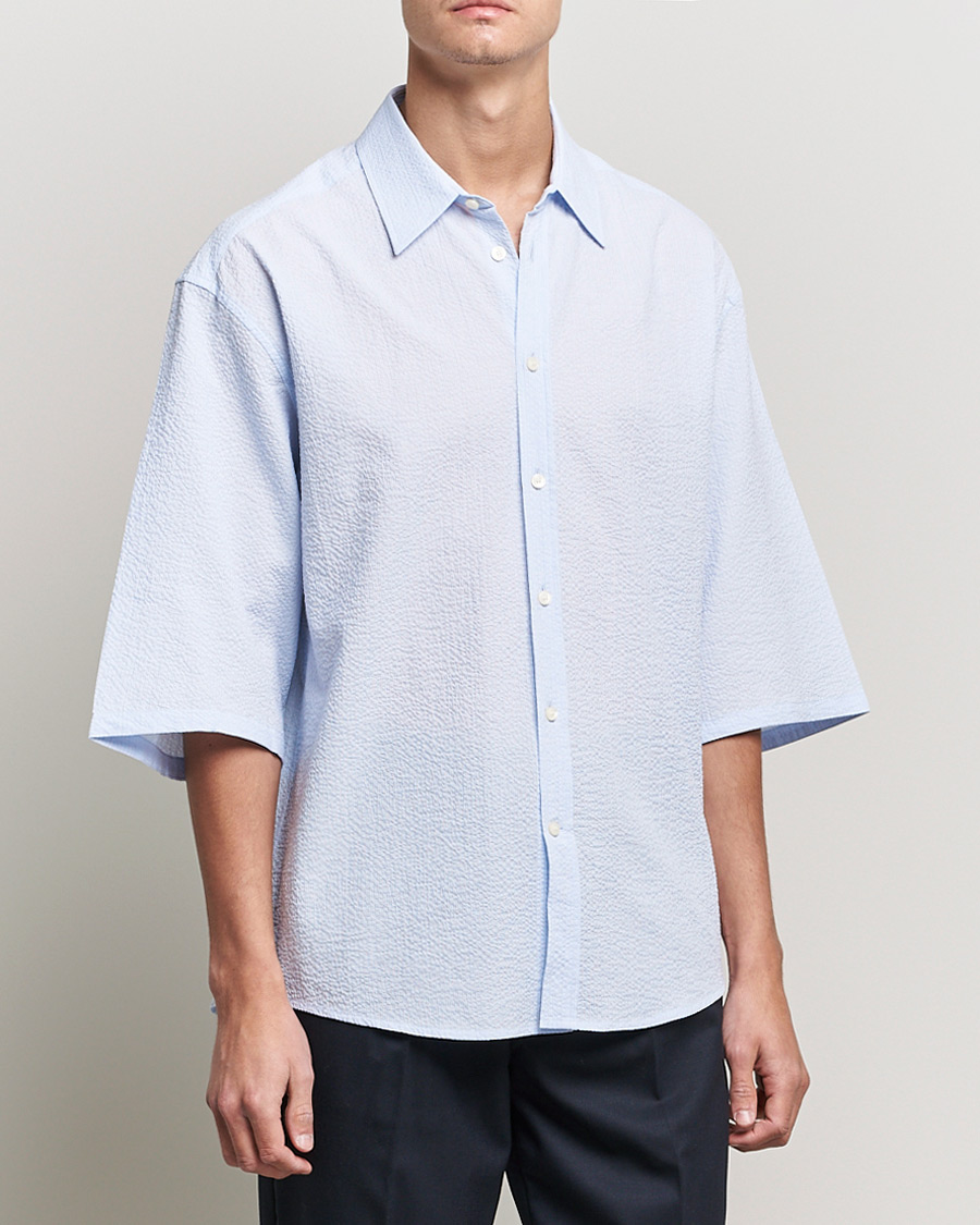 Herren | Hemden | Tiger of Sweden | Kevin Short Sleeve Shirt Light blue