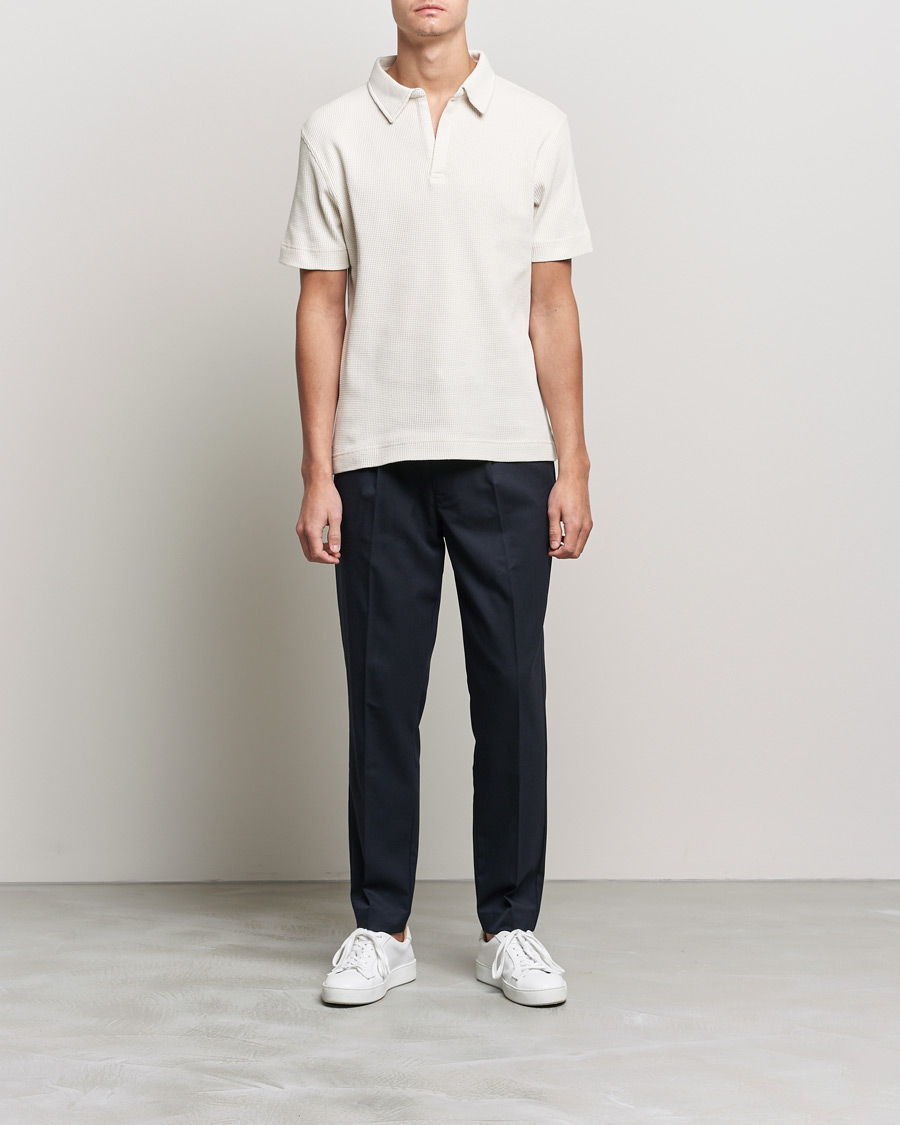 Herren | Poloshirts | Tiger of Sweden | Truane Short Sleeve Polo White Smoke