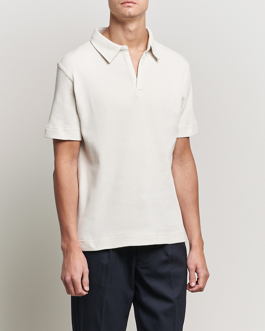 Herren | Poloshirts | Tiger of Sweden | Truane Short Sleeve Polo White Smoke