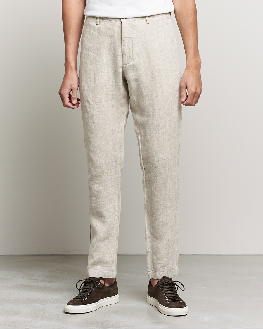 Herren | Hosen | NN07 | Karl Linen Trousers Oat