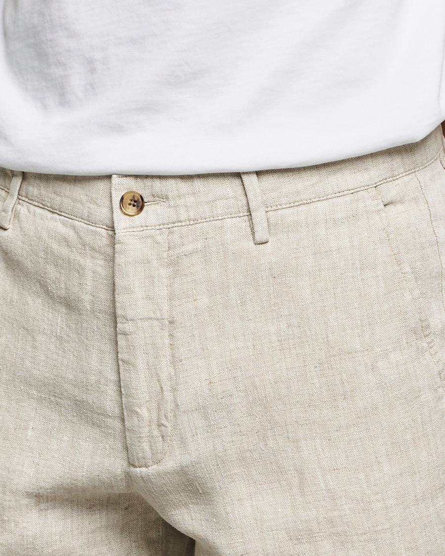 Herren | Hosen | NN07 | Karl Linen Trousers Oat