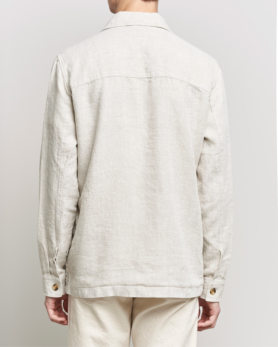 Herren | Hemden | NN07 | Wilas Linen Overshirt Oat