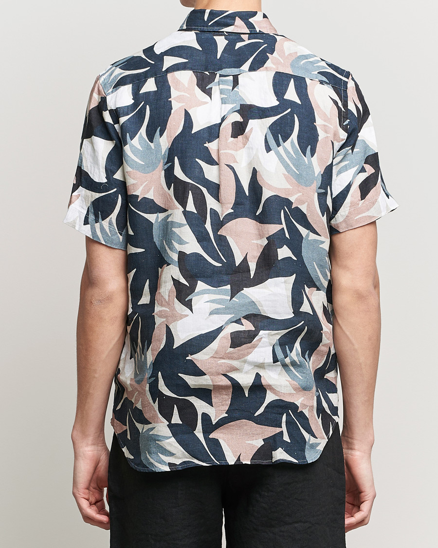 Herren | Hemden | NN07 | Tyrion Printed Short Sleeve Shirt Nougat Print