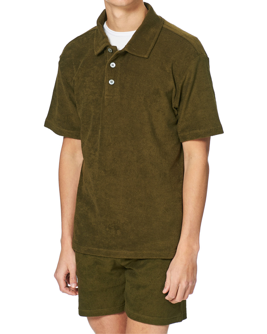 Herren | Poloshirts | NN07 | Joey Terry Polo Dark Olive