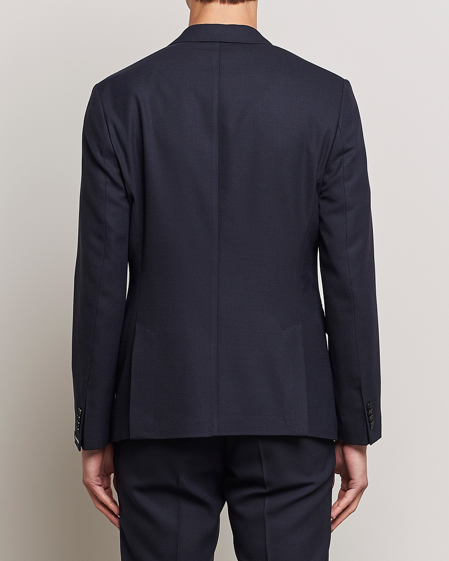 Herren | Sakkos | J.Lindeberg | Hopper Active Hopsack Blazer Navy