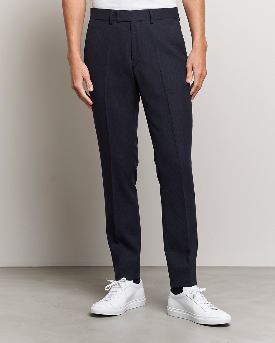 Herren | Business & Beyond | J.Lindeberg | Grant Active Hopsack Pants Navy