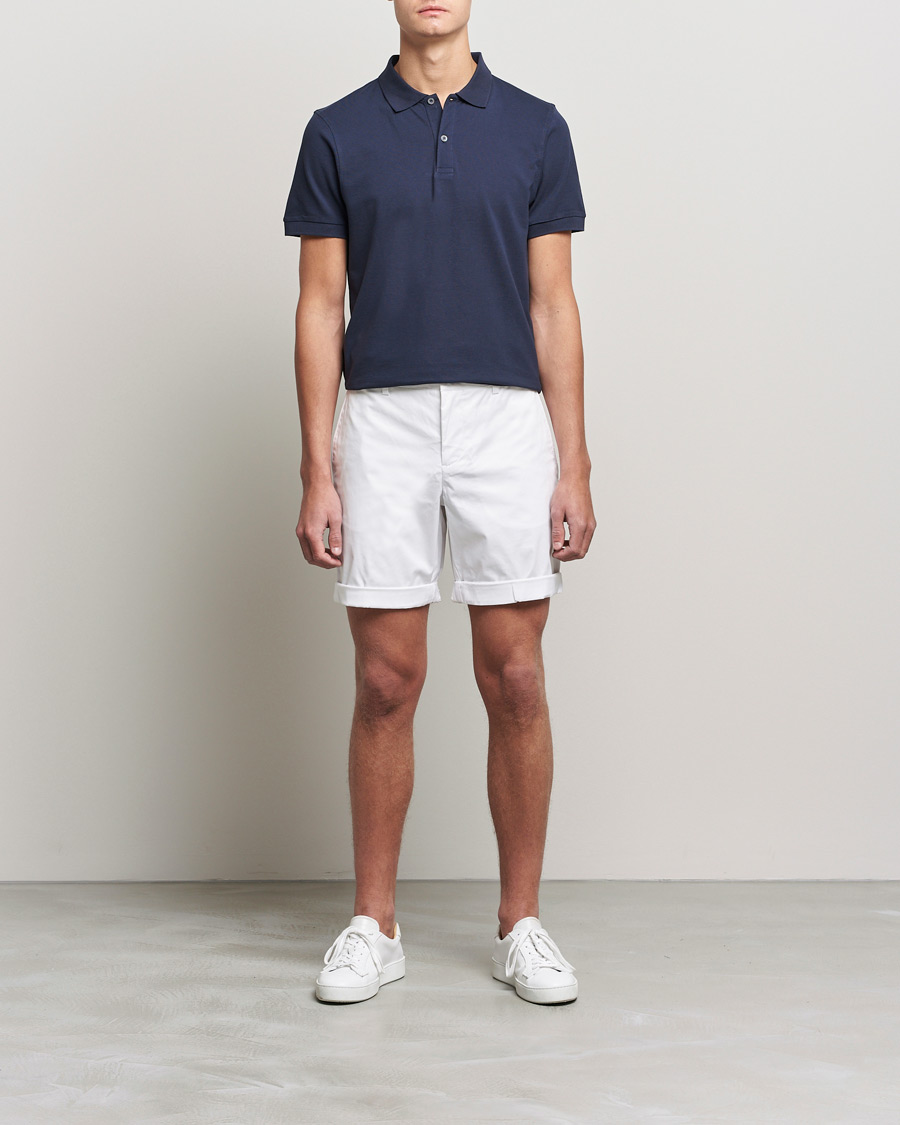 Herren | Shorts | J.Lindeberg | Nathan Super Satin Shorts White