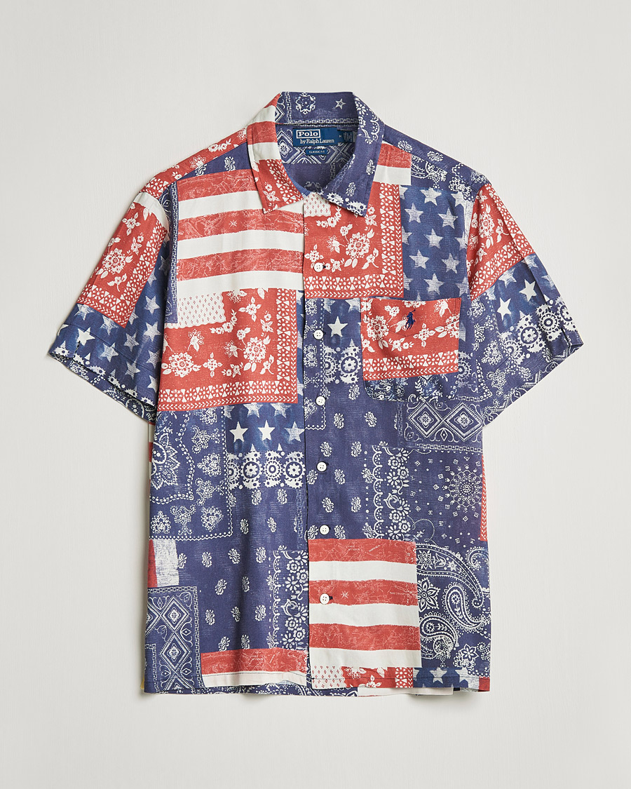 Herren | Hemden | Polo Ralph Lauren | Printed Short Sleeve Resort Collar Shirt Multi