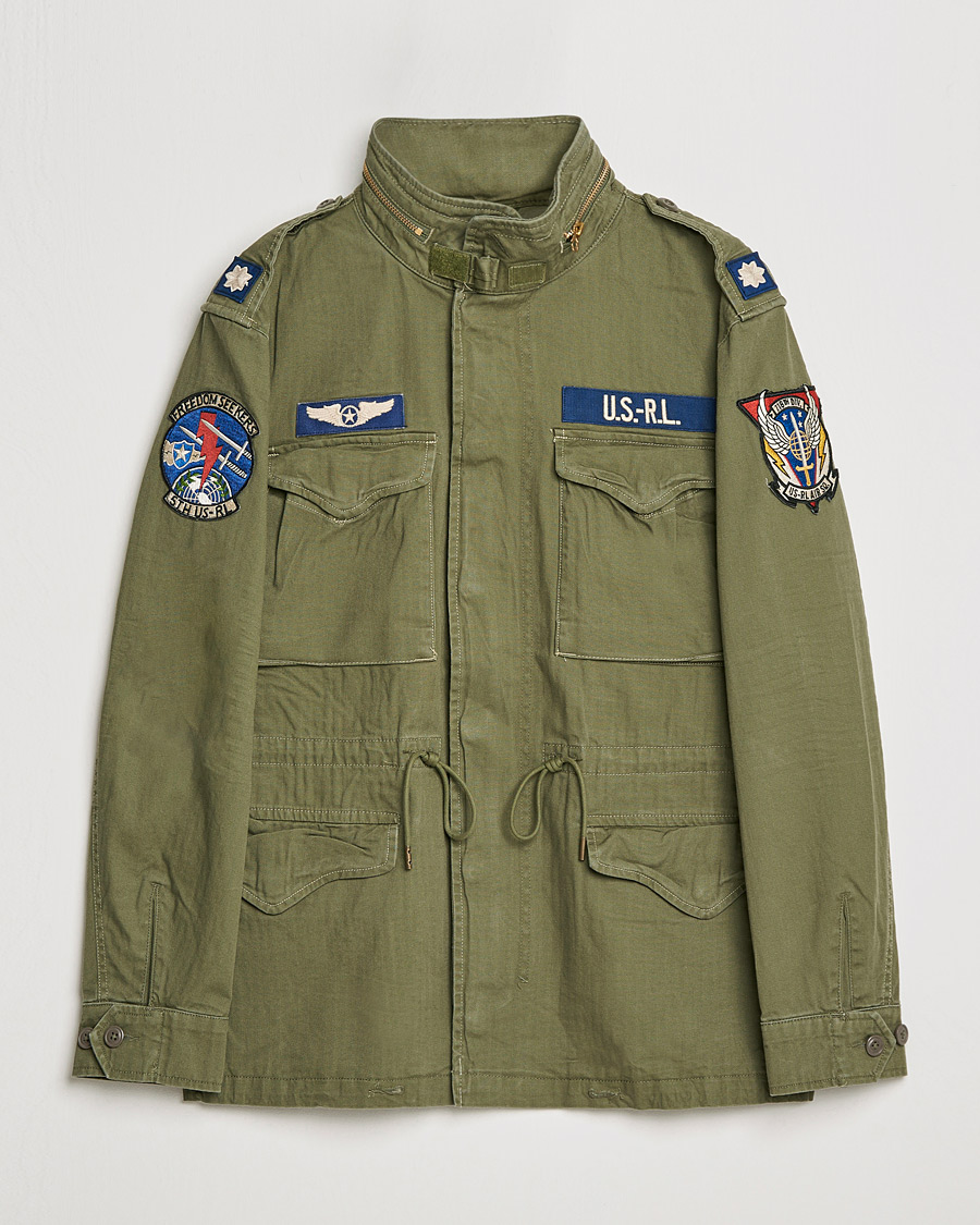 Herren | Feldjacken | Polo Ralph Lauren | M65 Patch Field Jacket Olive