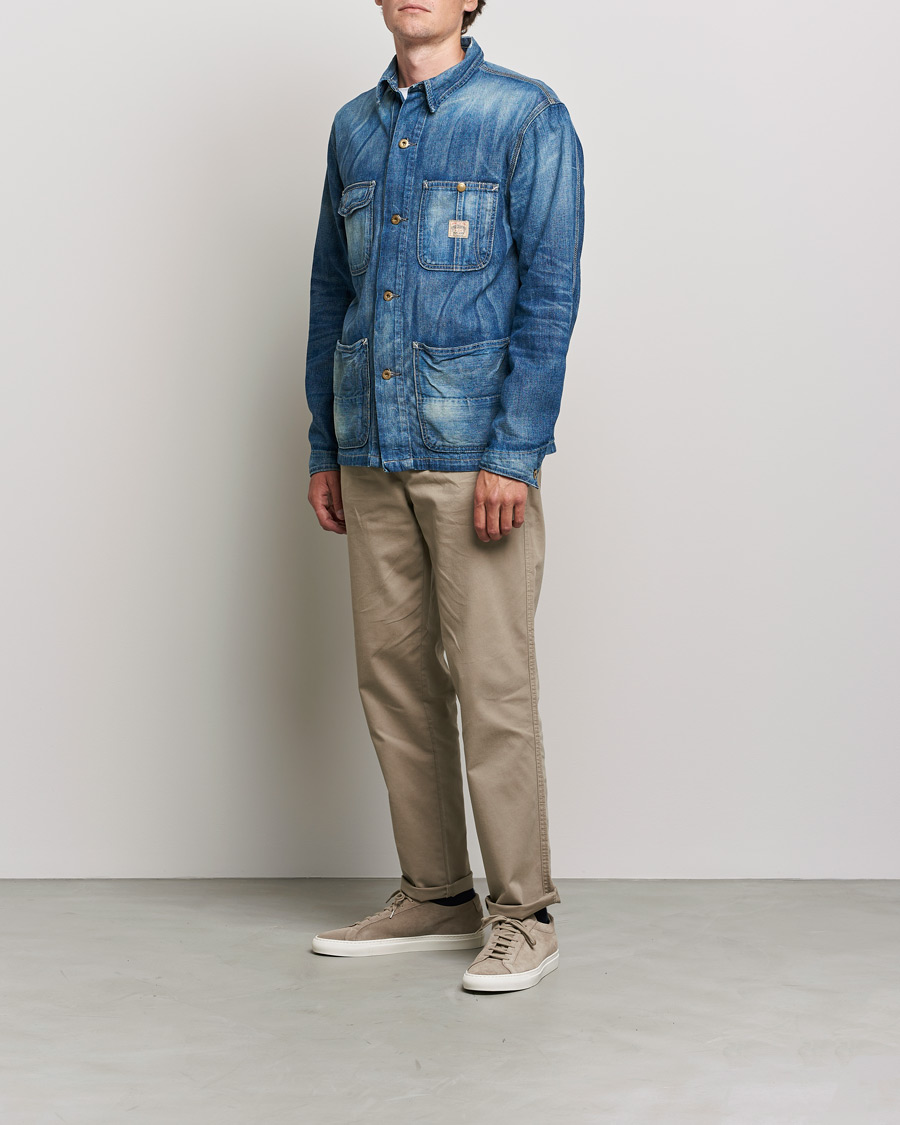 Herren | Polo Ralph Lauren | Polo Ralph Lauren | Unlined Denim Shirt Jacket Blue