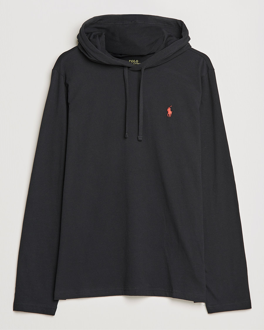 Herren | Pullover | Polo Ralph Lauren | Long Sleeve Hooded T-Shirt Polo Black