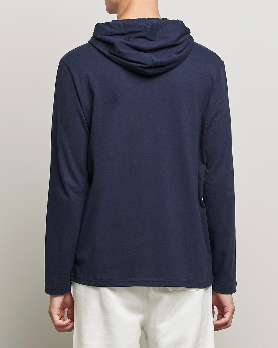 Herren | T-Shirts | Polo Ralph Lauren | Long Sleeve Hooded T-Shirt Ink