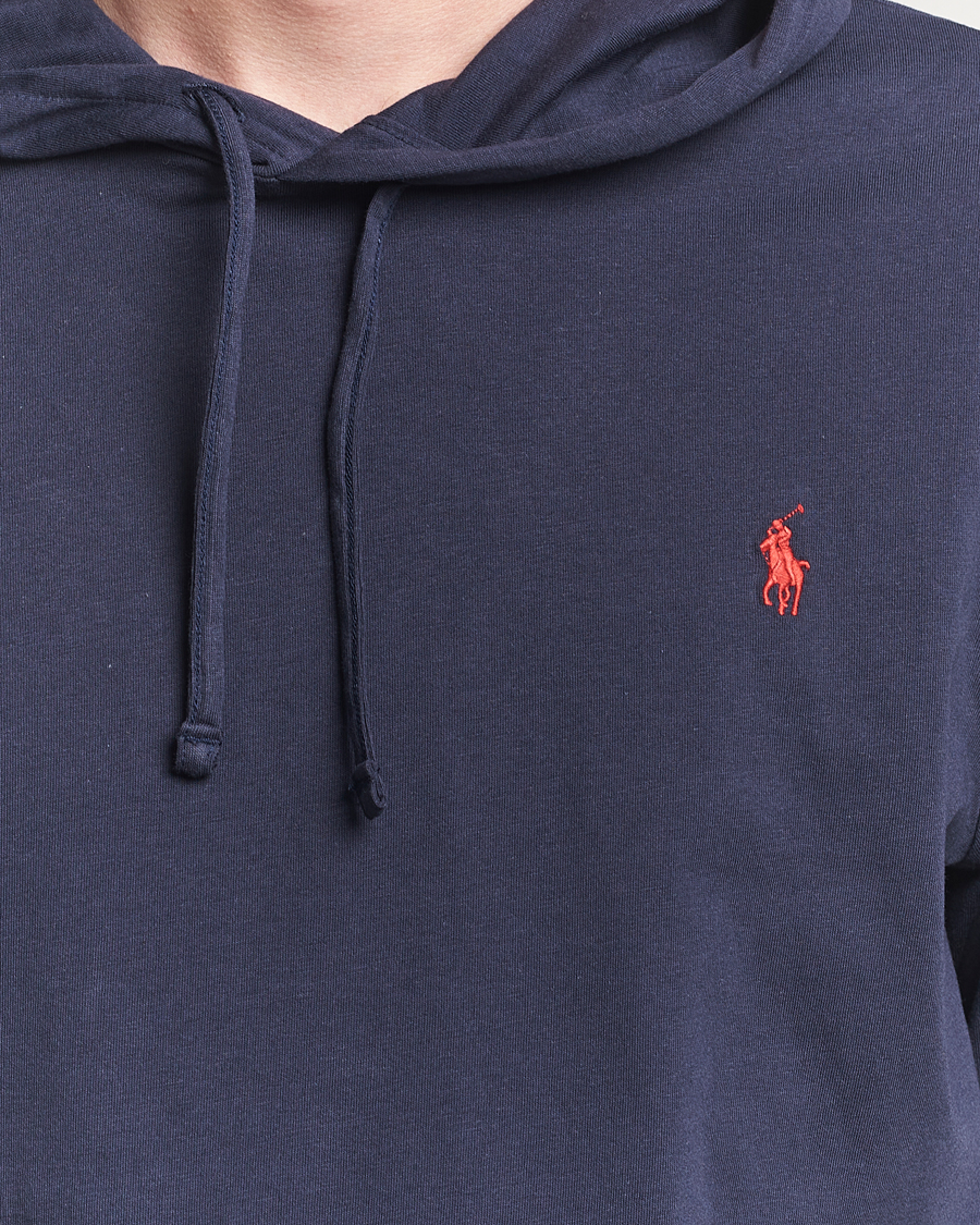 Herren | Pullover | Polo Ralph Lauren | Long Sleeve Hooded T-Shirt Ink