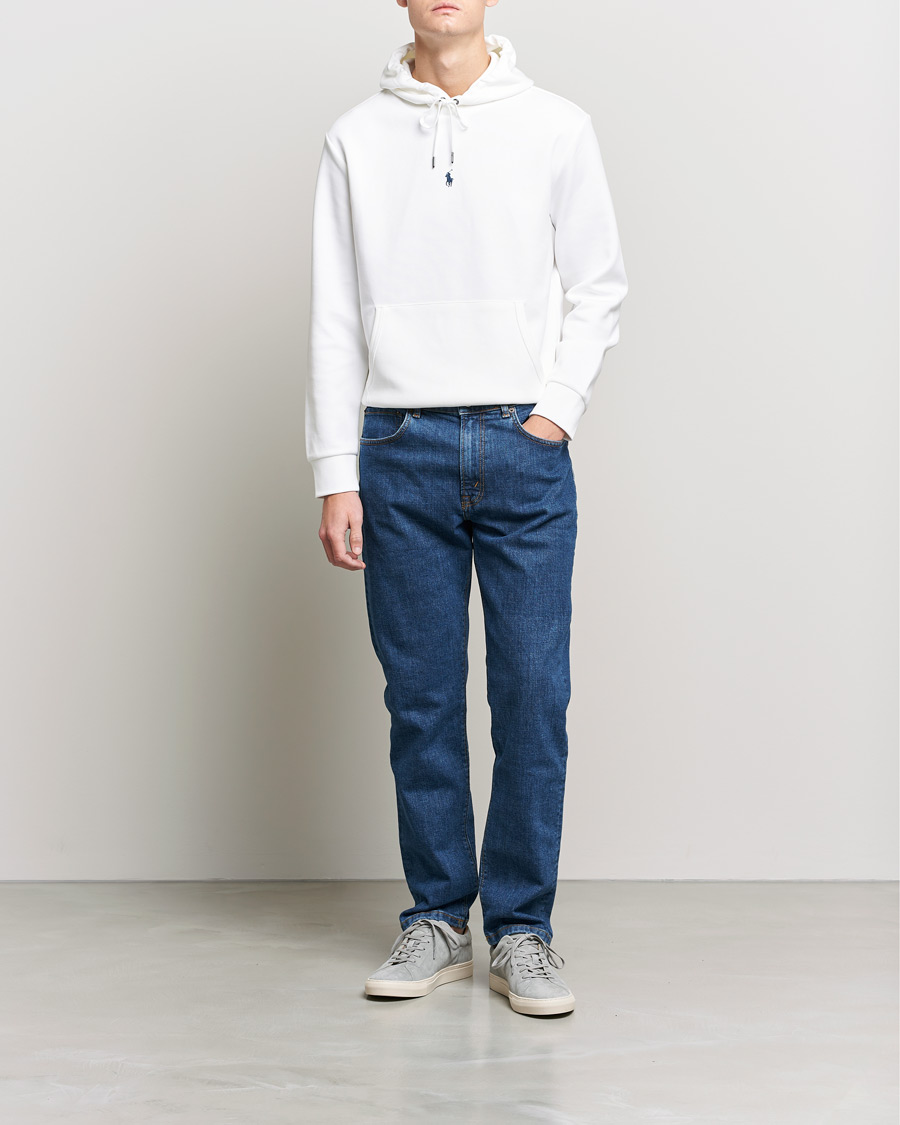 Herren | Pullover | Polo Ralph Lauren | Chest Logo Hoodie White