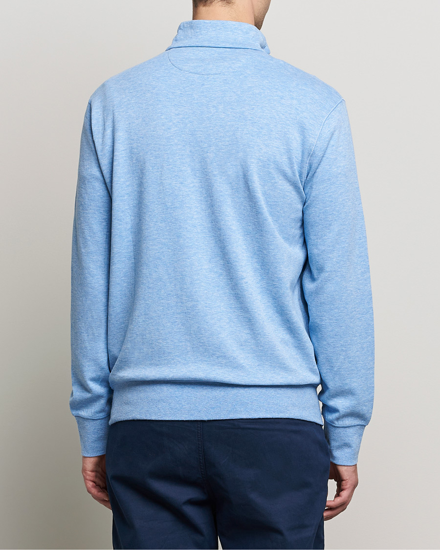 Herren | Pullover | Polo Ralph Lauren | Tech Double Knit Half Zip Isle Heather